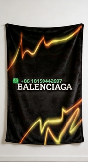 Balenciaga Throw Blankets